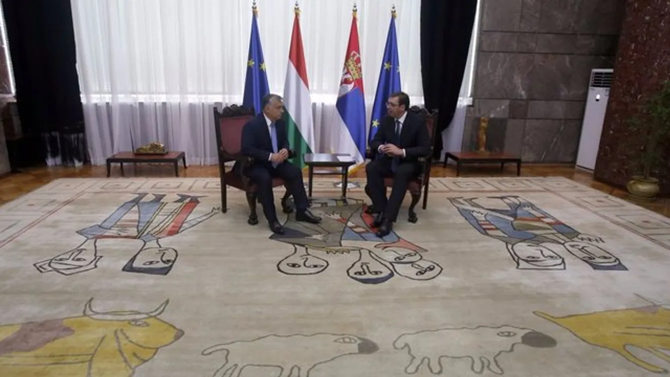 Műalkotáson tárgyalt Orbán Viktor