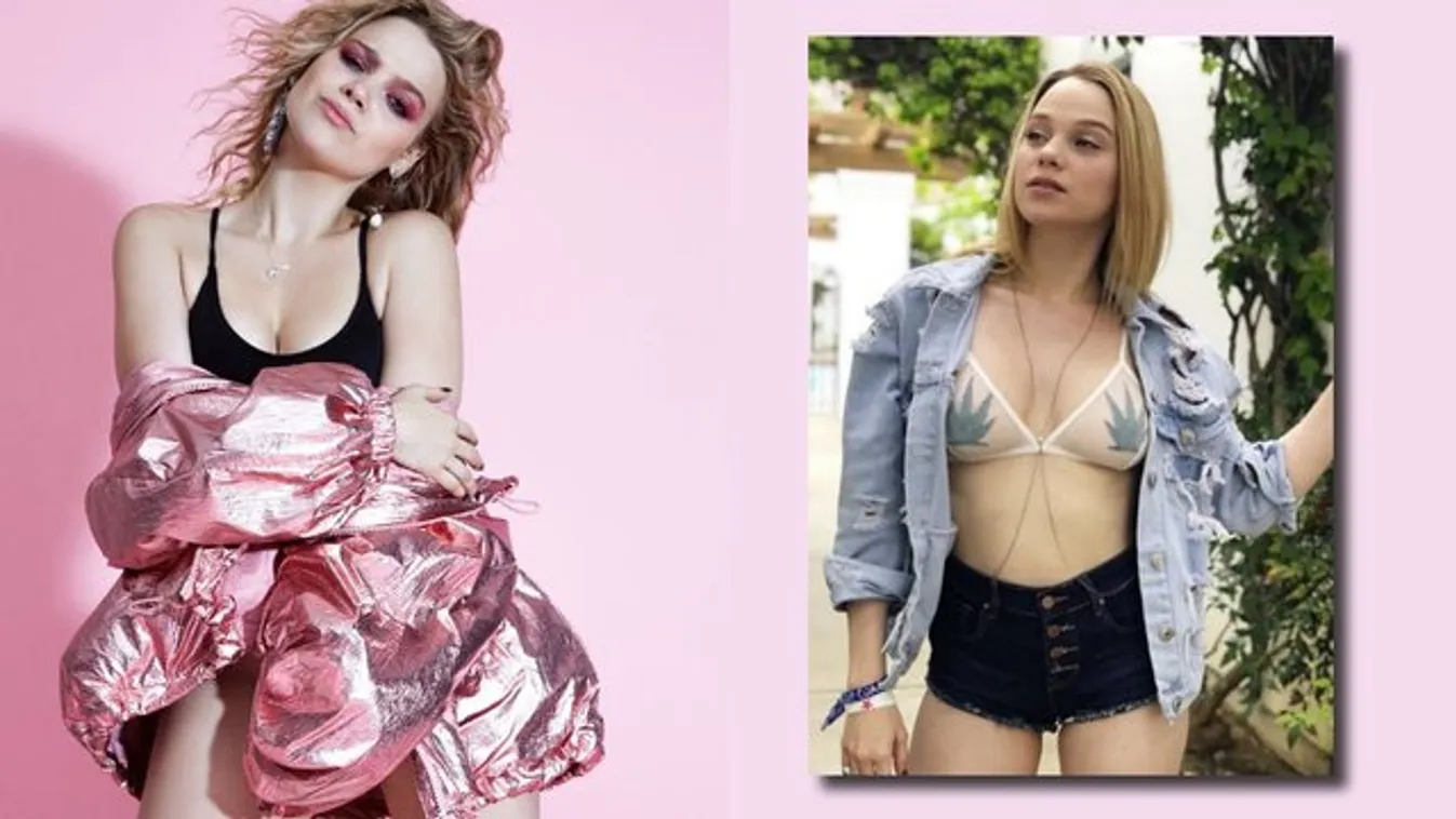 Mellével lázad Luxus Yvonne lánya - videó