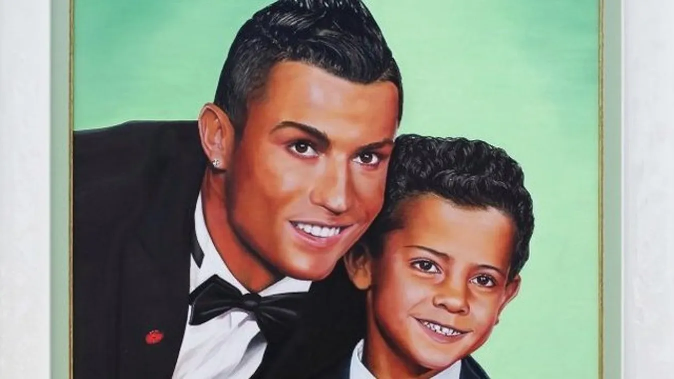 Egymilliót is megérhet a pécsi Ronaldo-festmény
