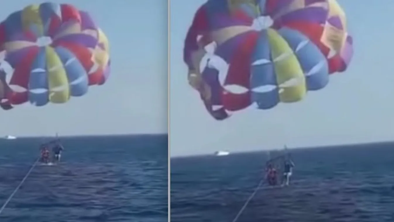 Nem, ez nem egy jelenet a Cápa 5-ből: vízből kiugró cápa támadt a siklóernyősre – videó