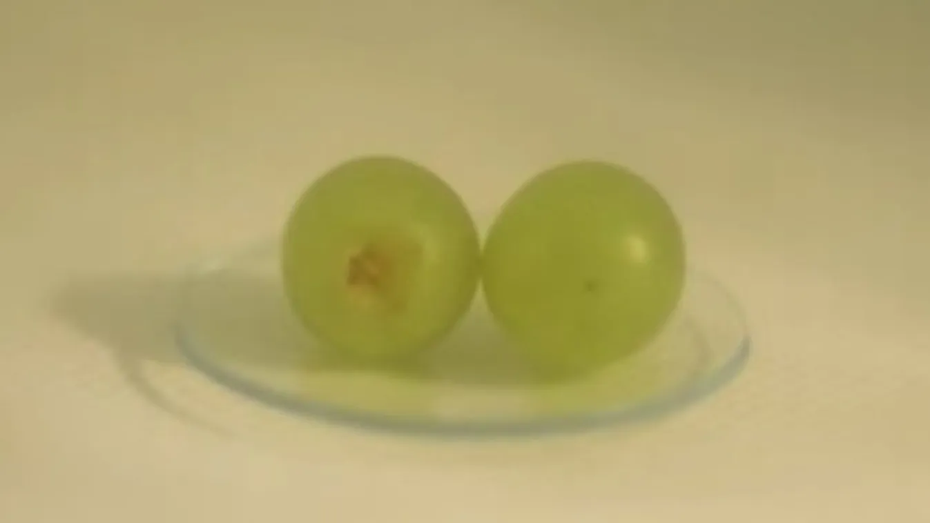 Nagyon durva, mi történik a szőlővel, ha betesszük a mikróba - videó