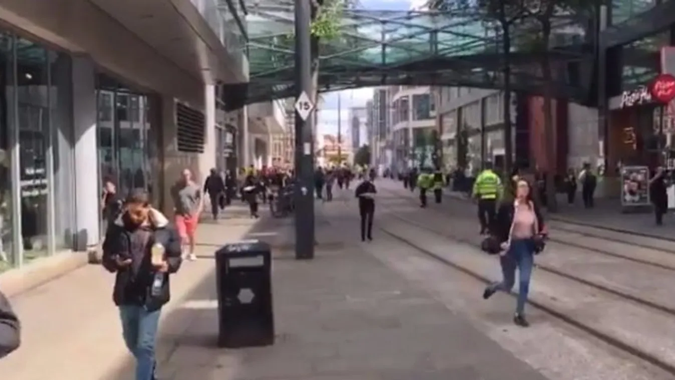 Manchester: pánik tört ki egy bevásárlóközpontban