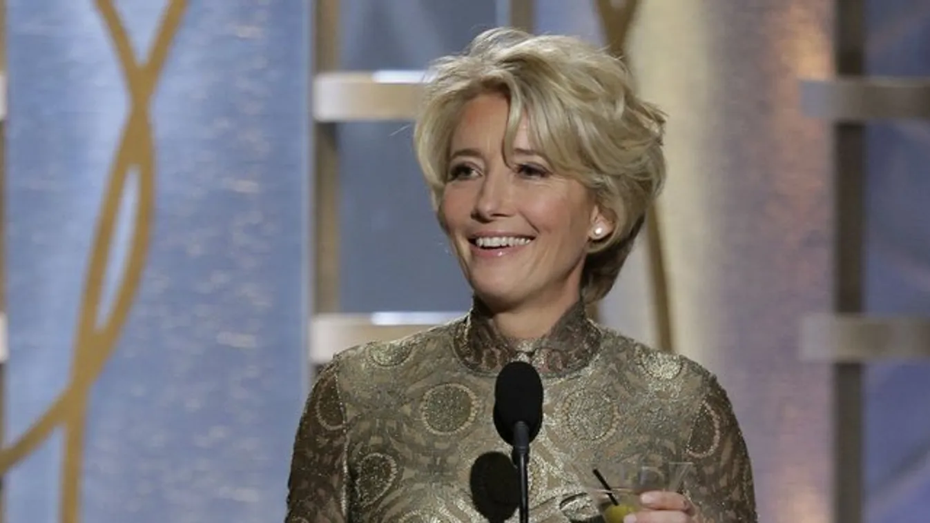 Emma Thompson véres tűsarkúval dobta fel a gálát