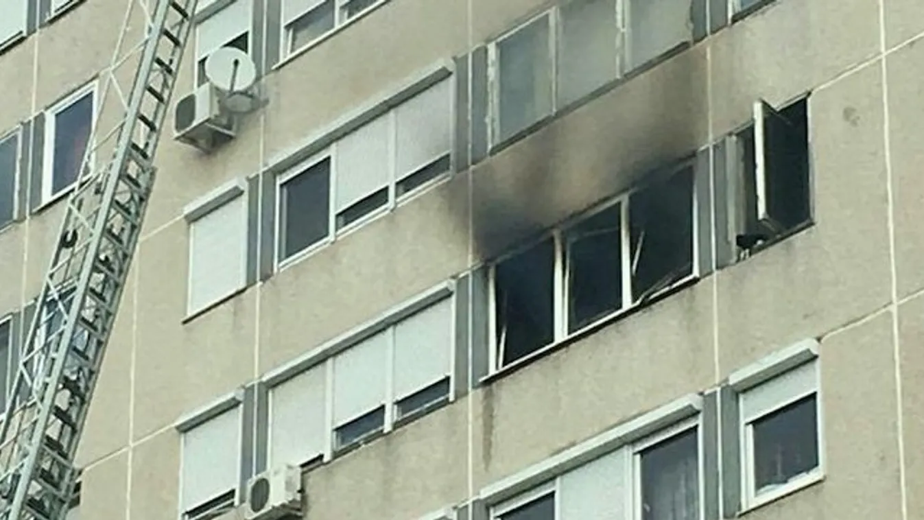 Négy gyereket mentettek ki a kigyulladt csepeli panelből