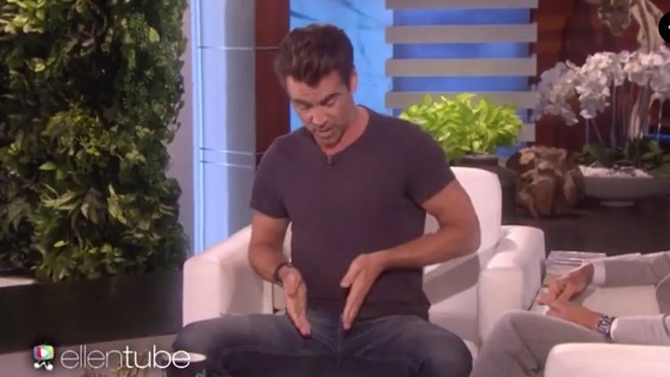 Colin Farrell bozontosan nyomta