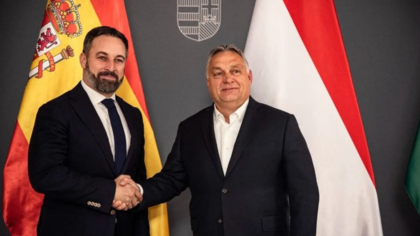 A spanyol jobboldal vezetőjével tárgyalt Orbán Viktor