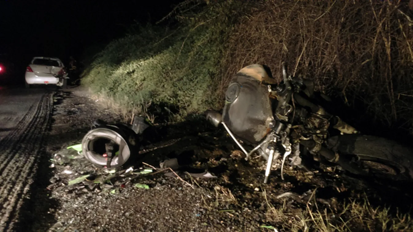 Borzalmas motoros tragédia történt Solymárnál
