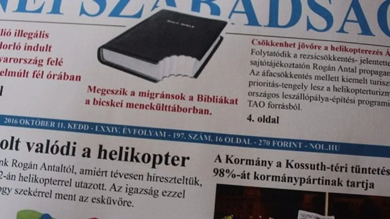 Rogán örülhet, csökken a helikopterezés áfája