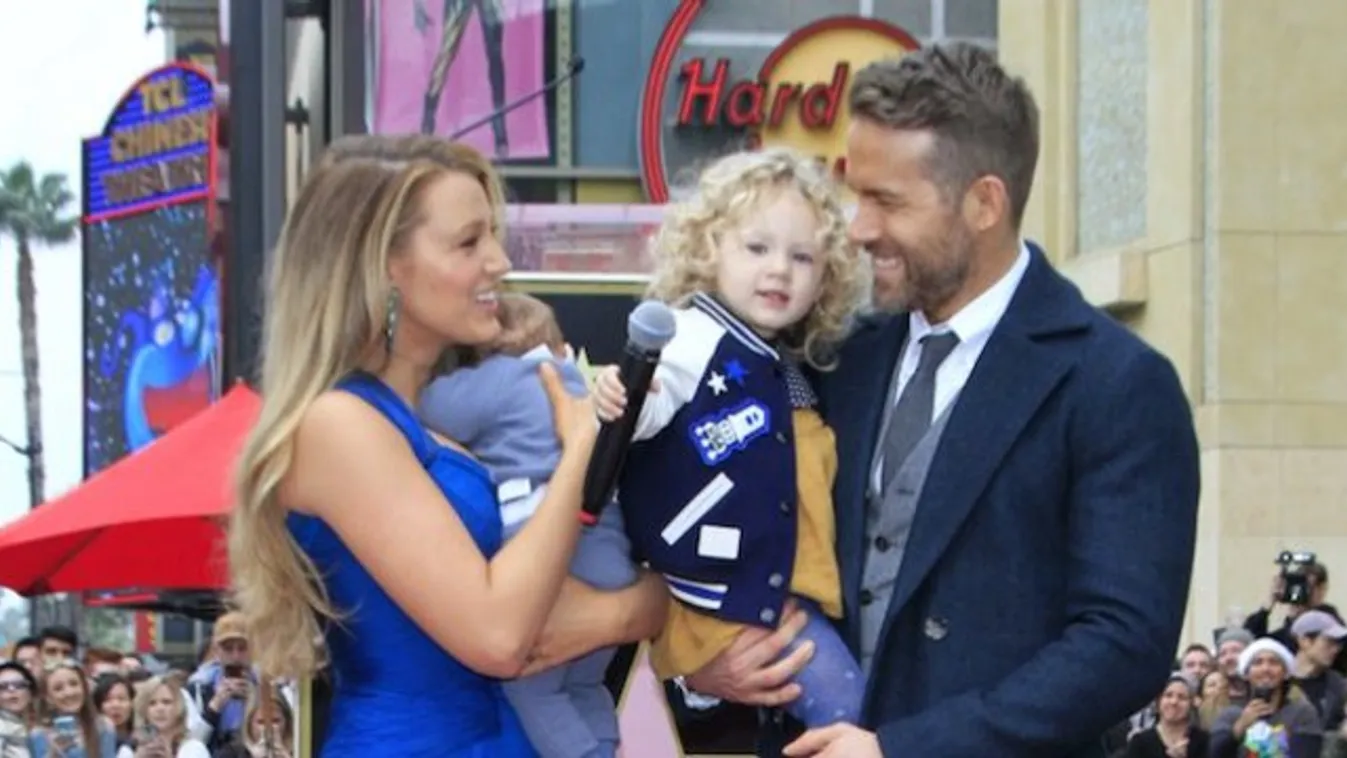 Fiúnéven szólítja lányát Ryan Reynolds