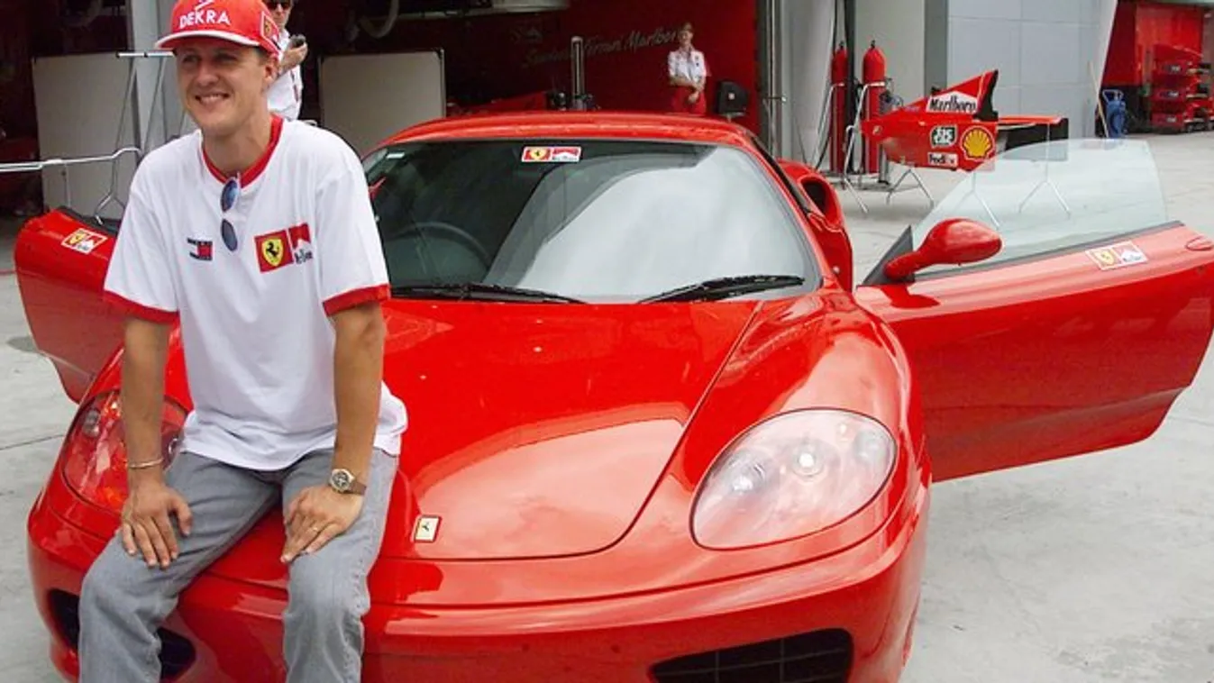 Eladó Schumacher Ferrarija