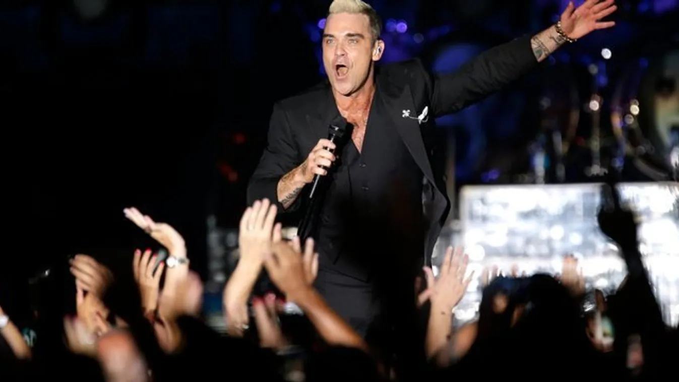 Előrehozta koncertjét Robbie Williams, vagy csak ennyire hülye?