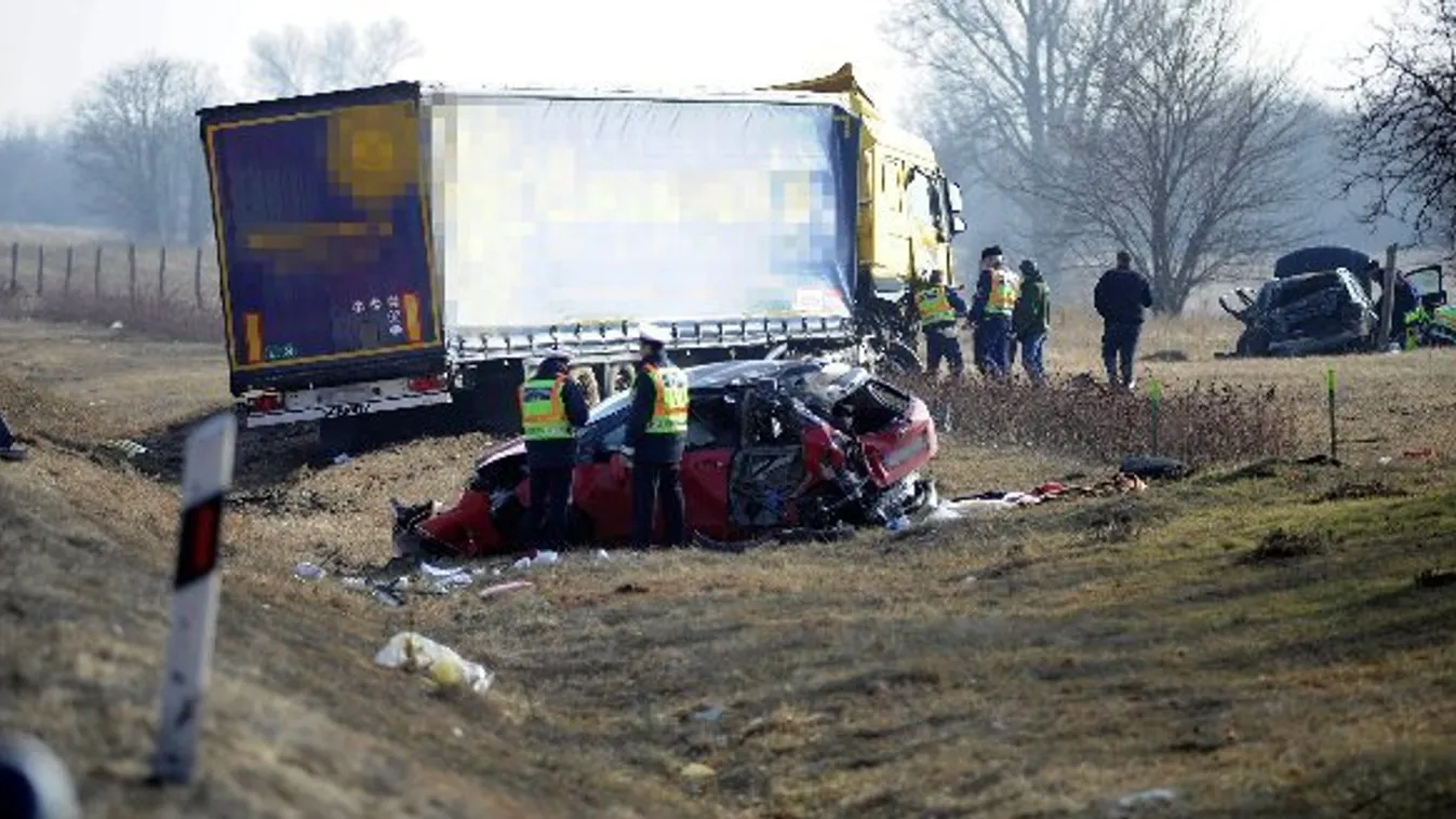 Elfogták a kamionsofőrt, aki rendőrnőt gázolt halálra az M5-ösön