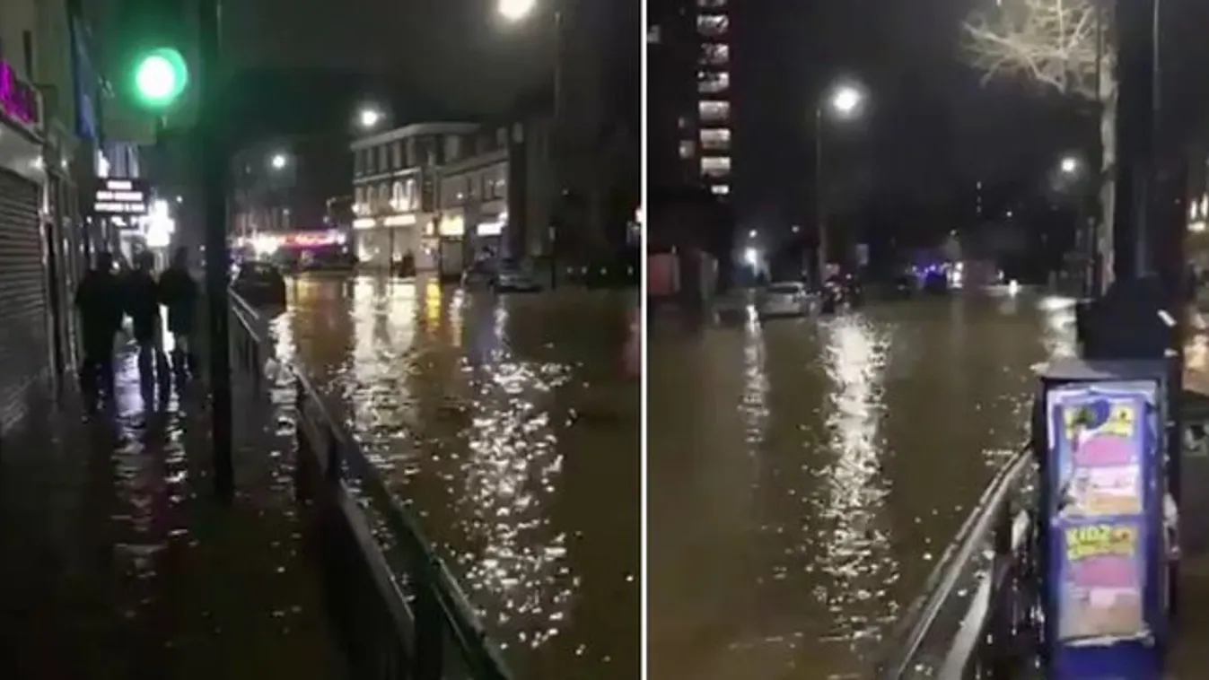 Ilyen az, amikor folyóvá válik egy utca - fotók