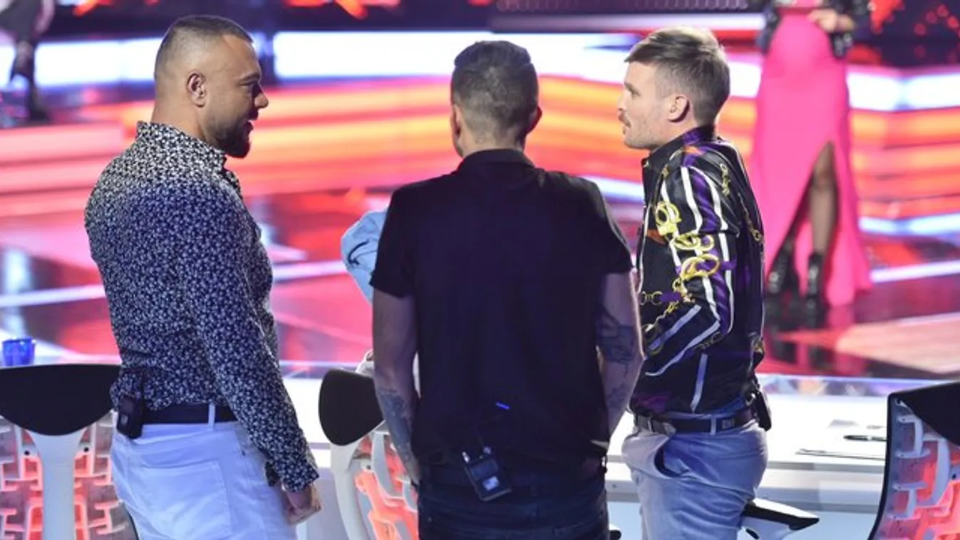 Balhé az X-Faktorban: Gáspár Laci vérig sértette Puskás Petit - videó
