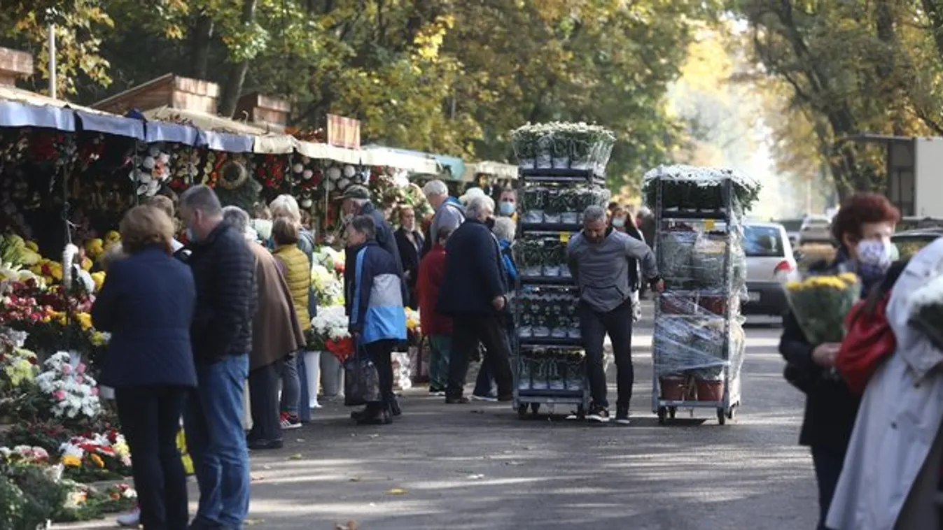 Halottak napja - Nem kötelező, de ajánlott a maszk a temetőkben