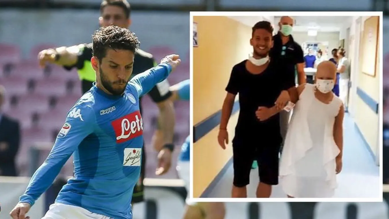 Beteg gyerekeket segít Dries Mertens 