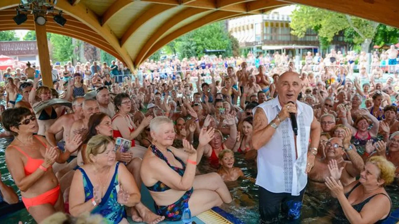Zo­kog­tak a gyógy­fürdő ven­dé­gei, Pa­taky At­tila őrü­le­tes dol­got tett