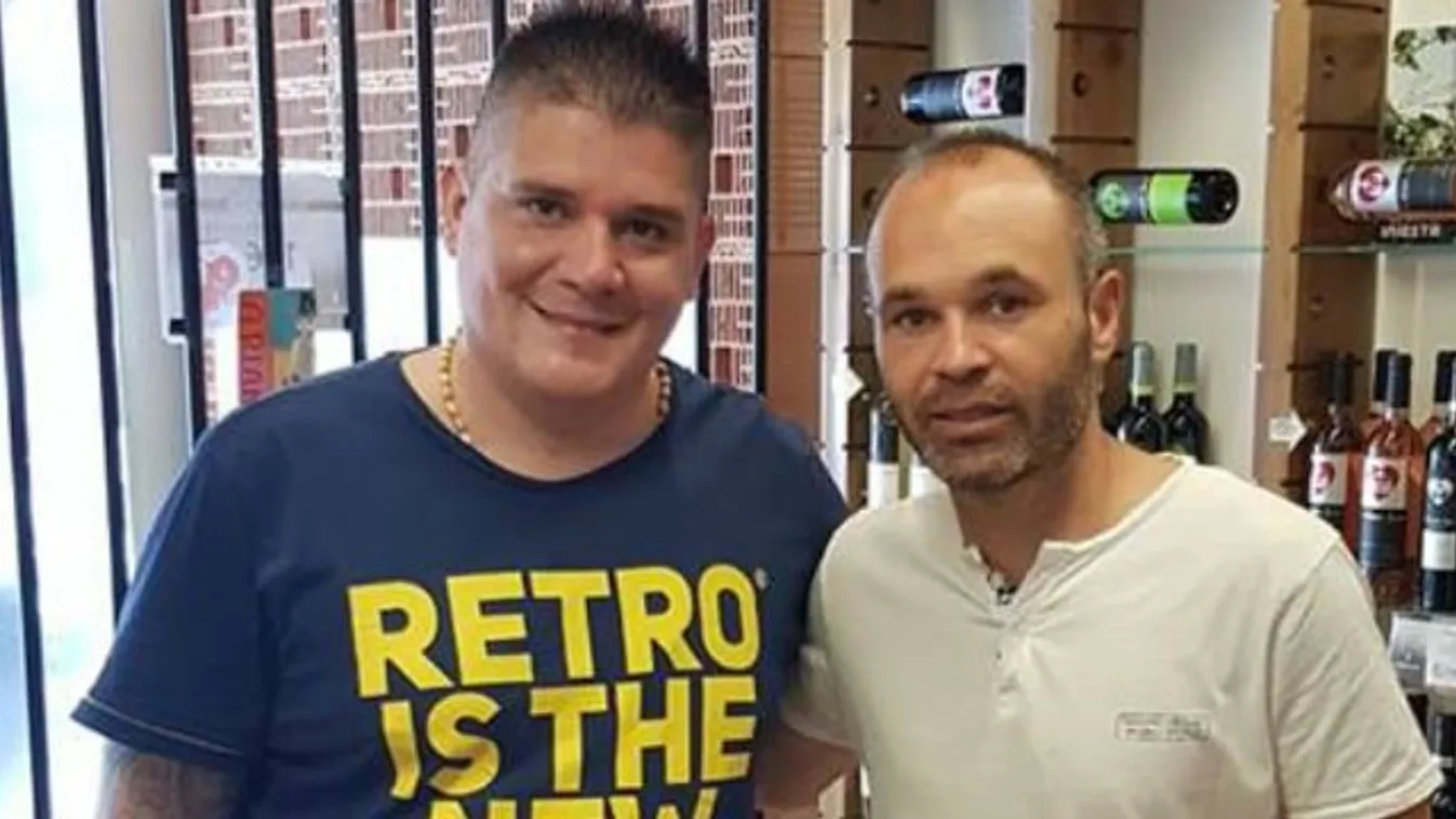 Japánból egyből Péterhez repült Iniesta