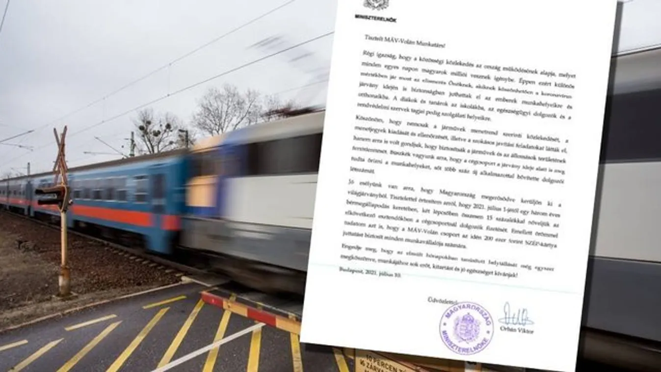 Váratlan levelet kaptak a vasutasok és a buszvezetők – ez állt benne
