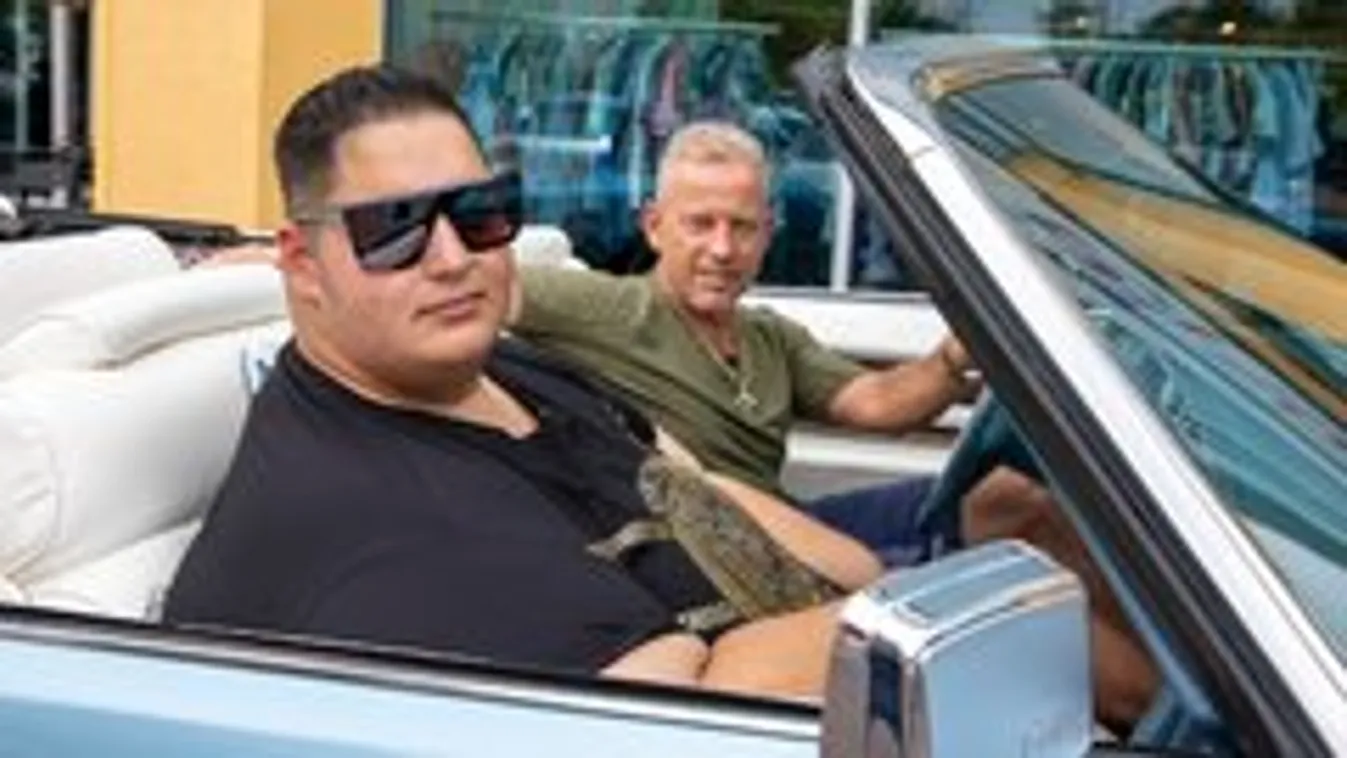Királyként hajtott a Cadillackel a túlsúlyos Géza – videó
