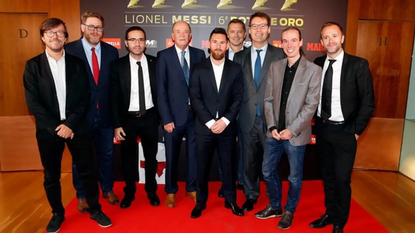 Vincze Ottóval ünnepelte 6. Aranycipőjét Messi