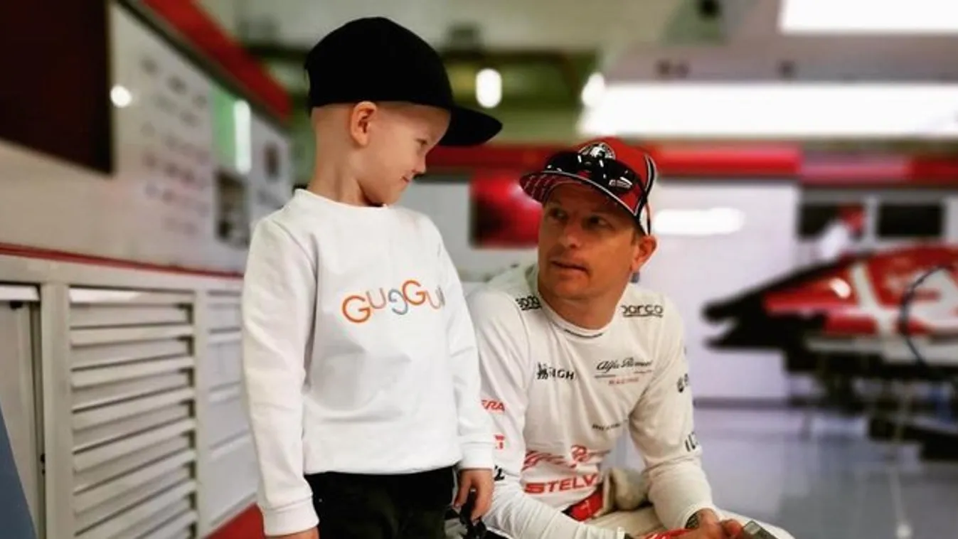 Räikkönen gokartba akarja ültetni a fiát