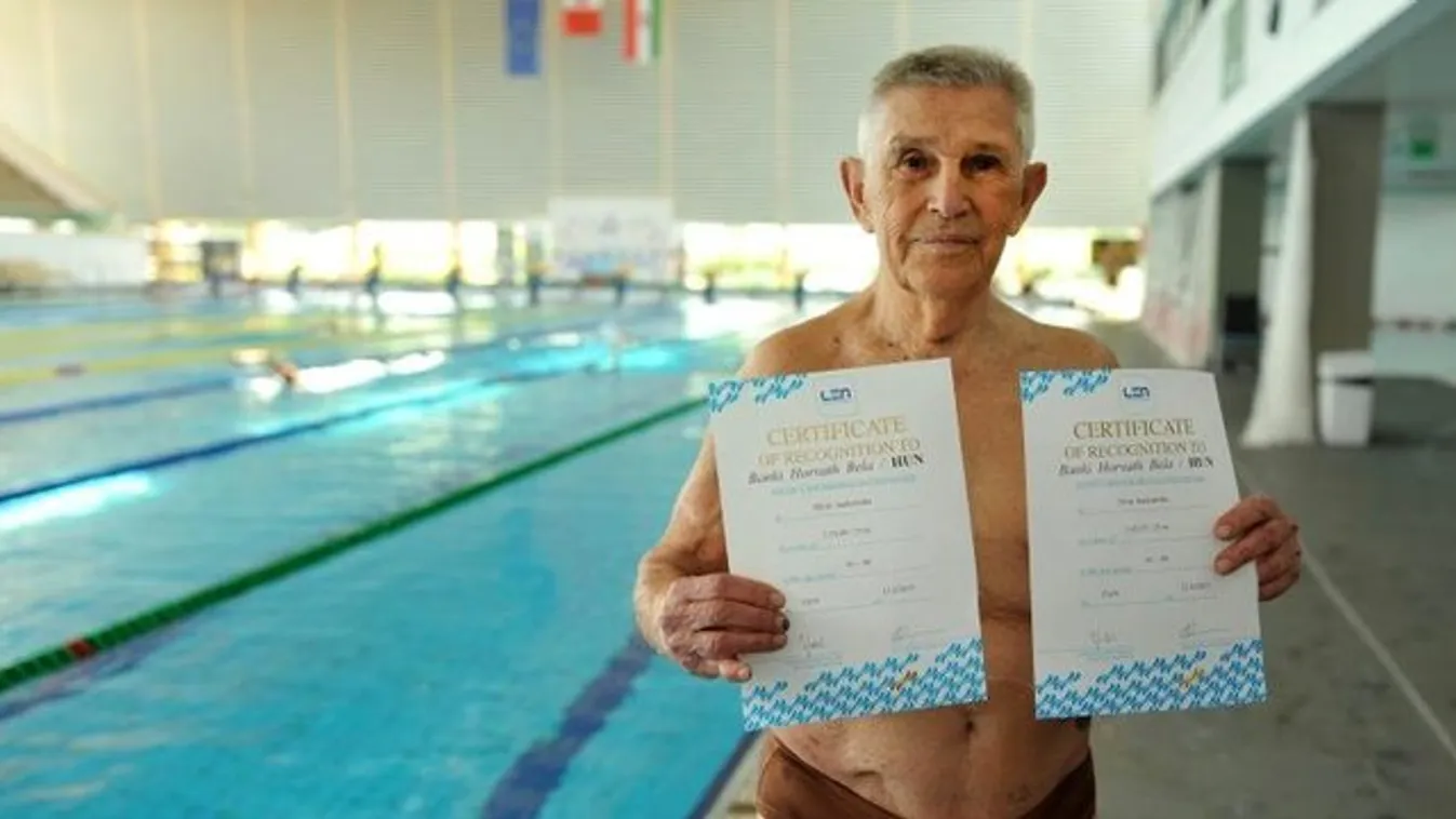 97 évesen indul az úszó-vb-n Béla bácsi