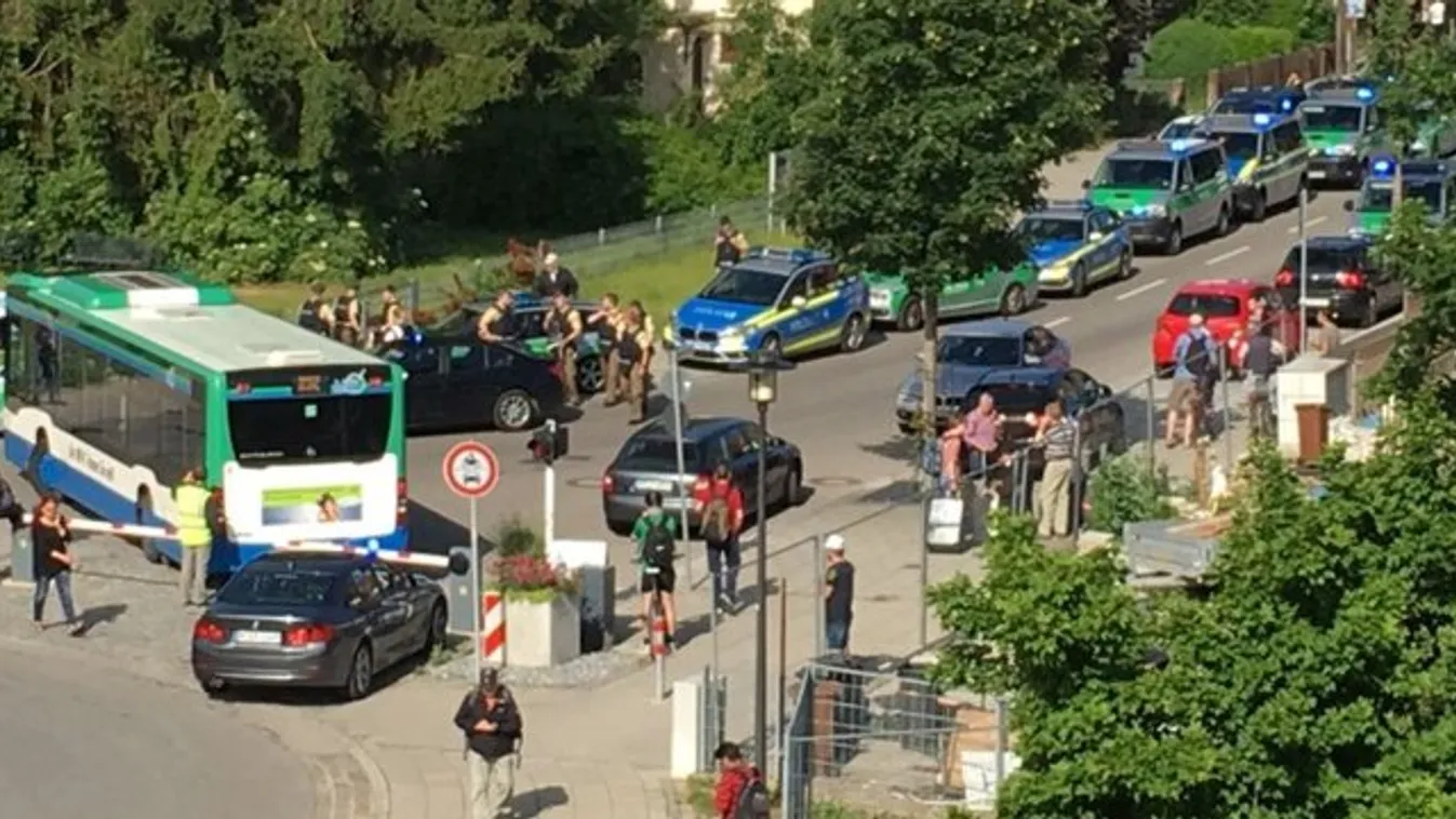 Fejbe lőttek egy rendőrnőt Münchenben