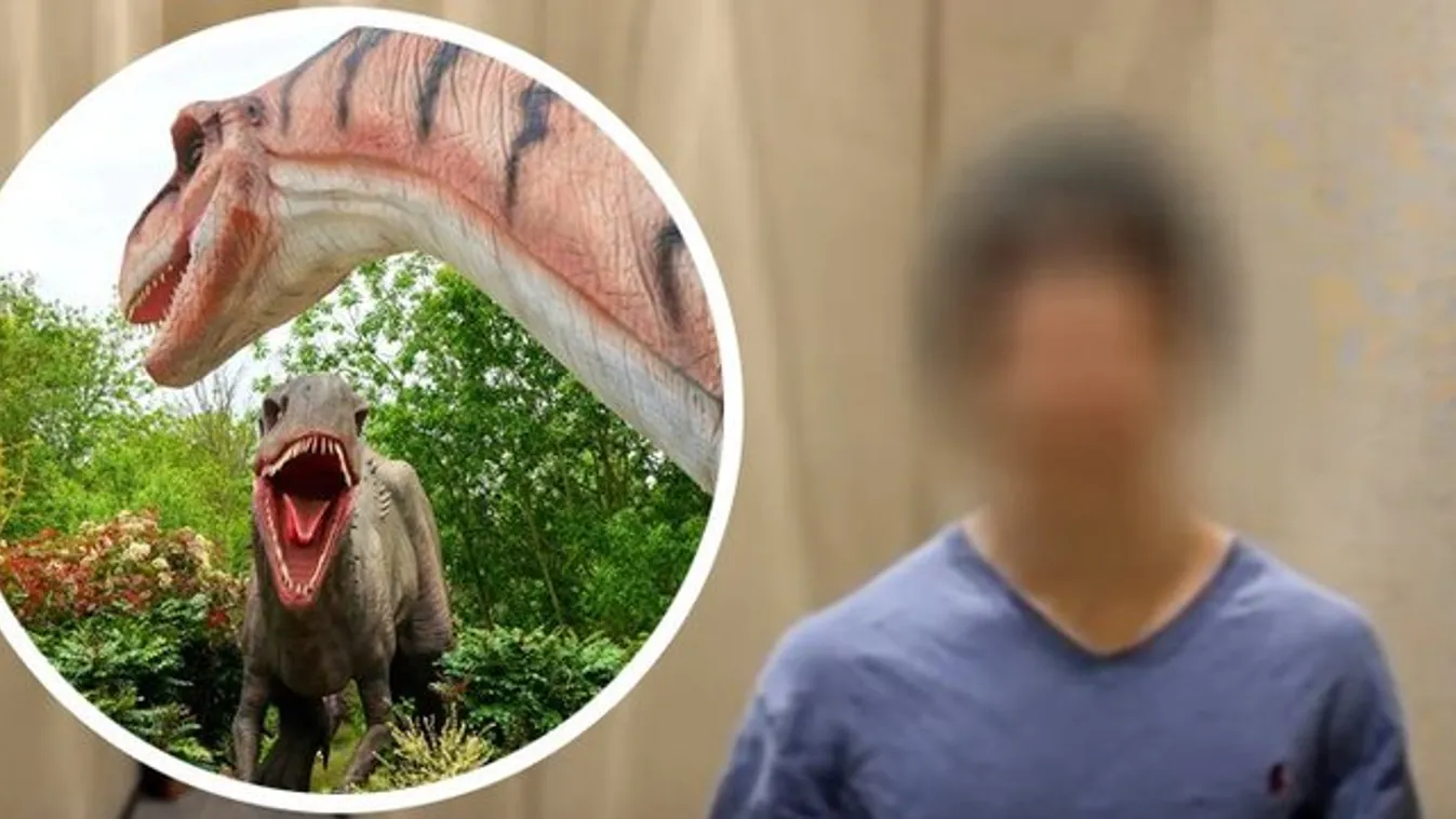 Ez a férfi állítja: járt a múltban, sőt, dinókat is látott