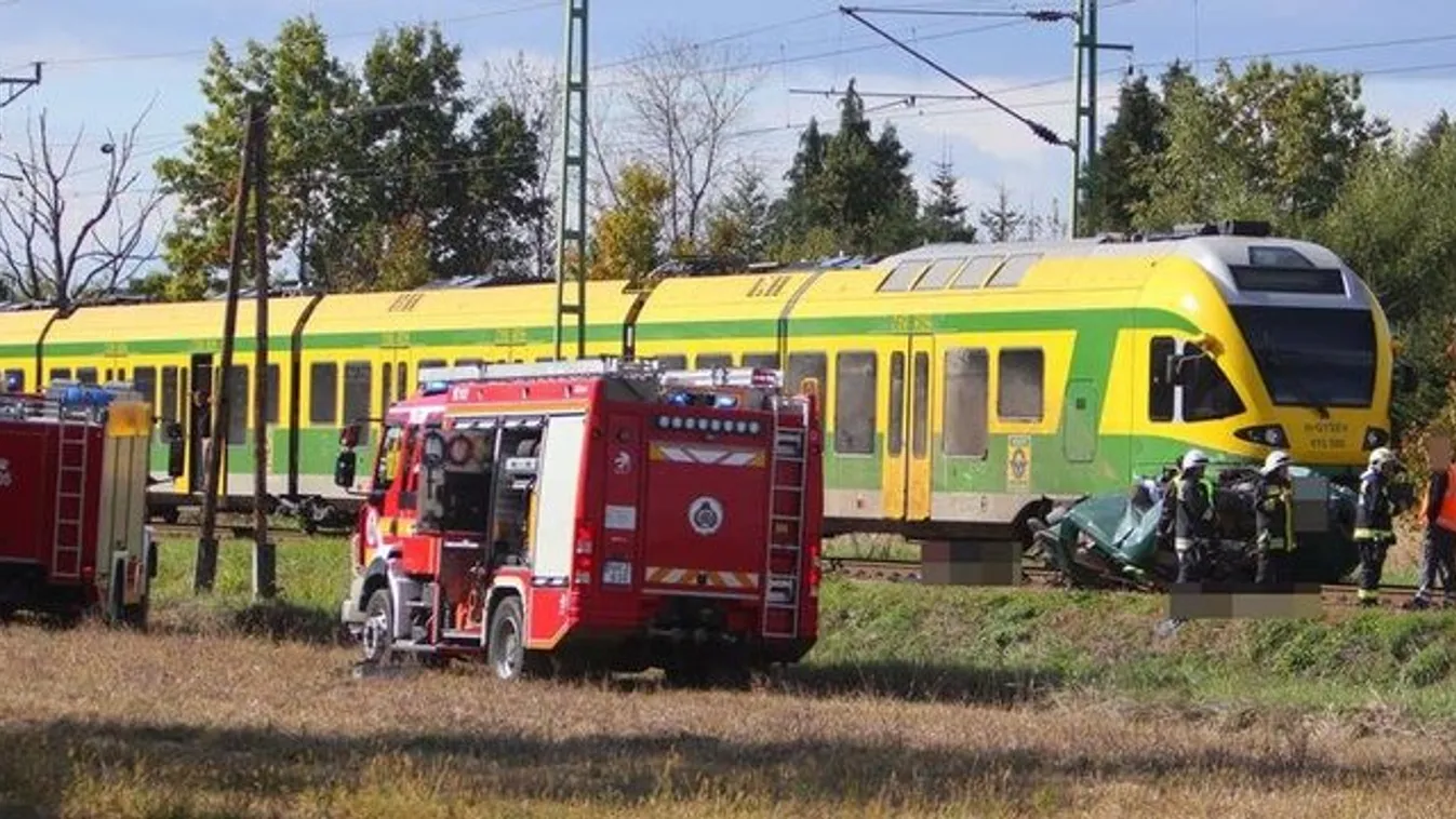 Most jött: Borzalmas vonatbaleset történt Vas megyében, többen meghaltak - fotó