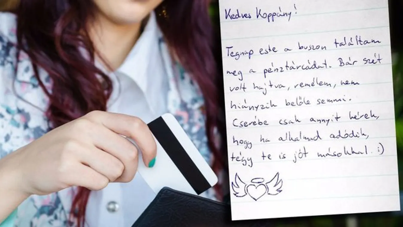 Visszahozott pénztárca: jótevőjét keresi Koppány