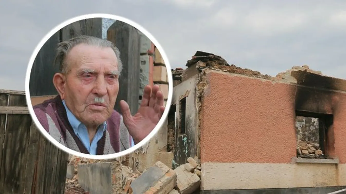 Dunapataji gázrobbanás: Szomszédaitól kap új házat Ádám bácsi