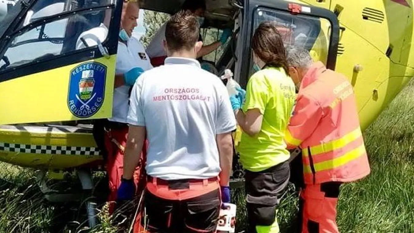 Mentőhelikopter érkezett Monorra: Tíz percen keresztül küzdöttek a 9 éves fiú életéért – videó