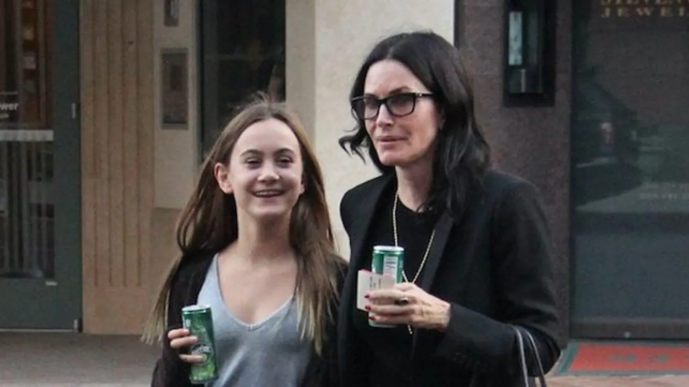Tini lányával csatázik Courtney Cox