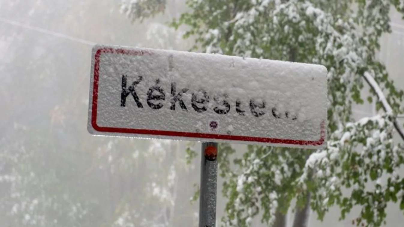 Hoppá! Hétvégén jönnek a hózáporok