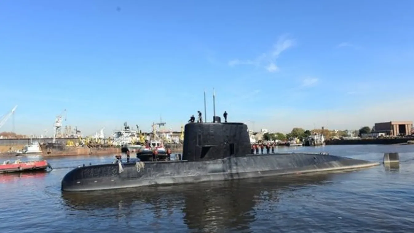 Fogy az idő: egy hétre elegendő oxigén maradt az argentin tengeralattjárón