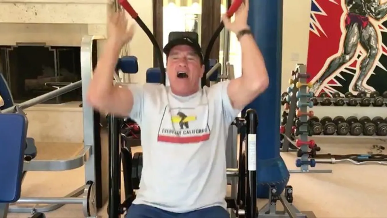 Napi háromszor edz Arnold Schwarzenegger