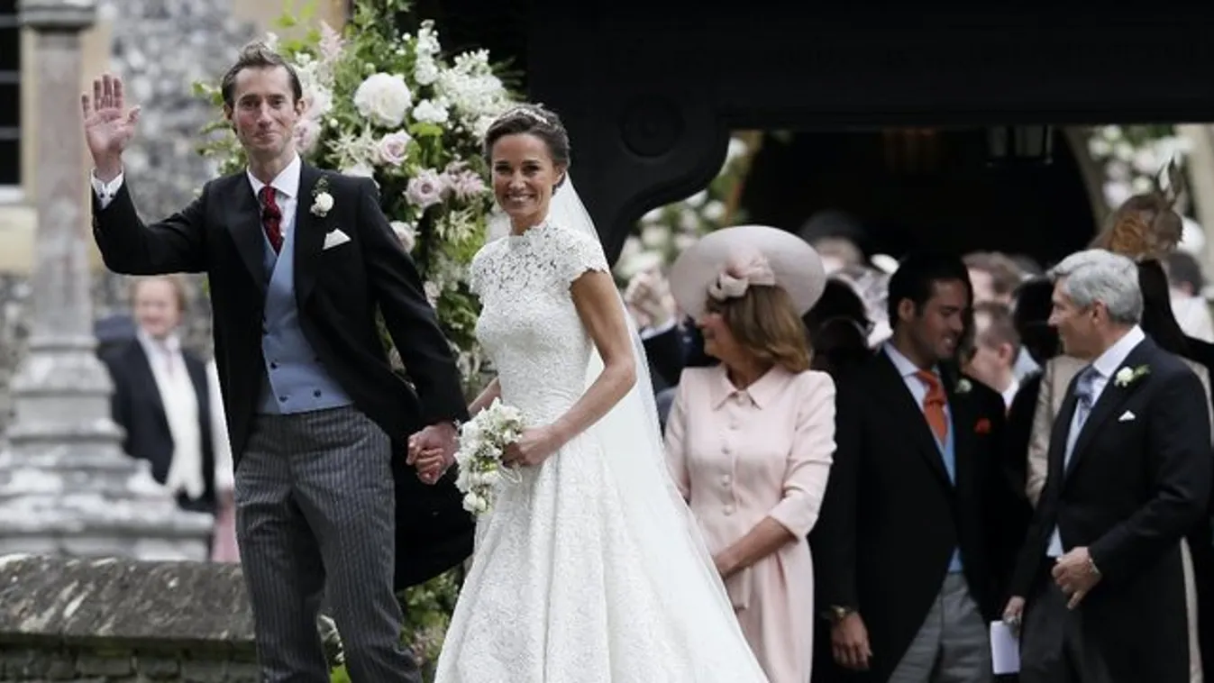 Csodaszép Pippa Middleton – az első képek Katalin hercegné frissen megházasodott húgáról