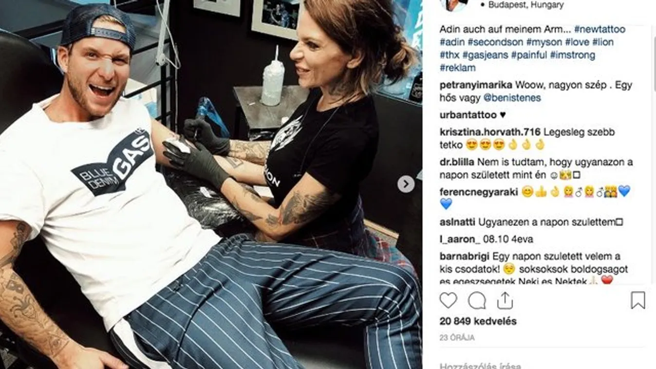 Istenes Bence megint bizonyította, milyen elkötelezett édesapa
