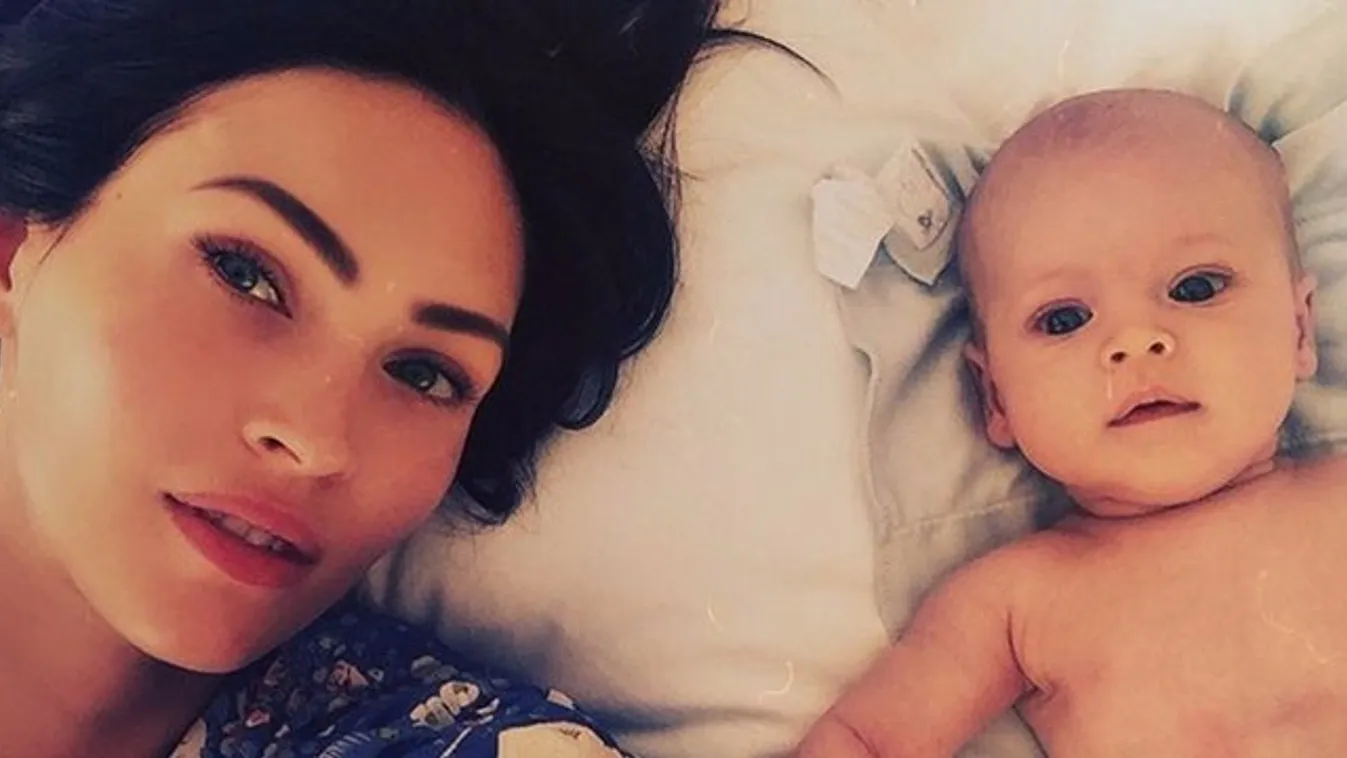 Íme Megan Fox harmadik kisfia!