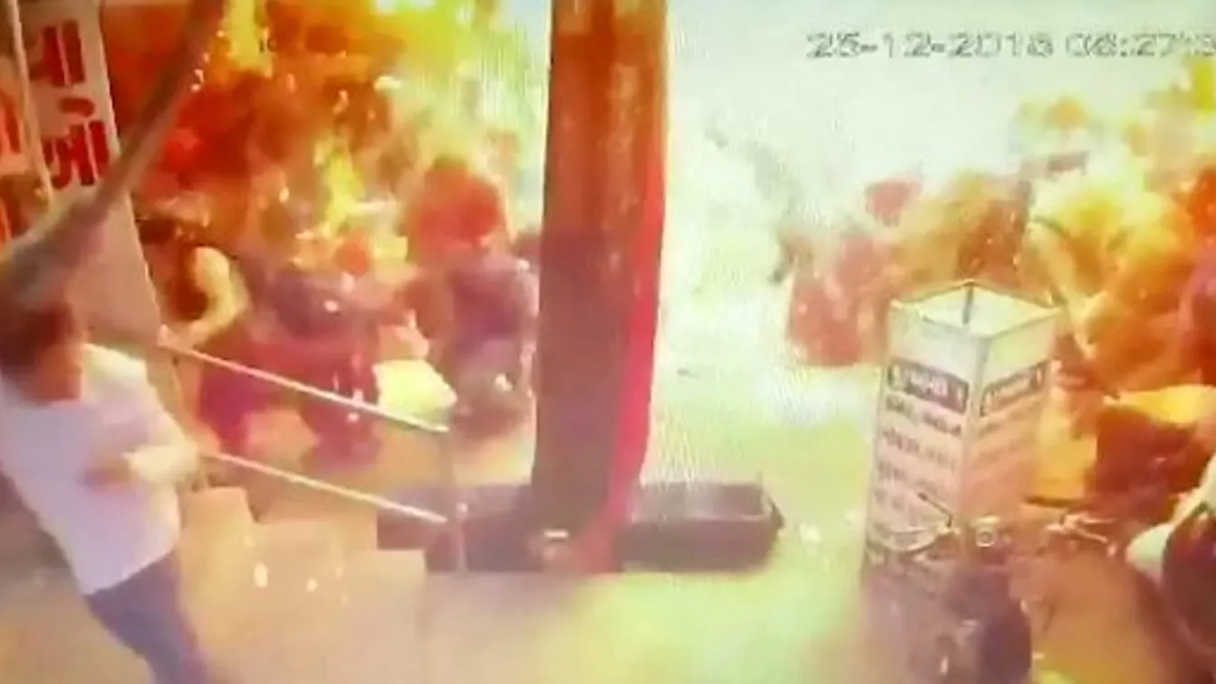 Hélium helyett hidrogént töltött a lufikba, felrobbantotta az egész piacot - videó