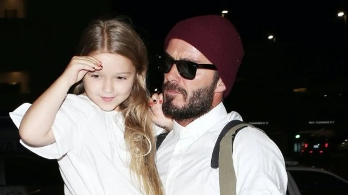 Milyen vagány David Beckham kislánya! videó