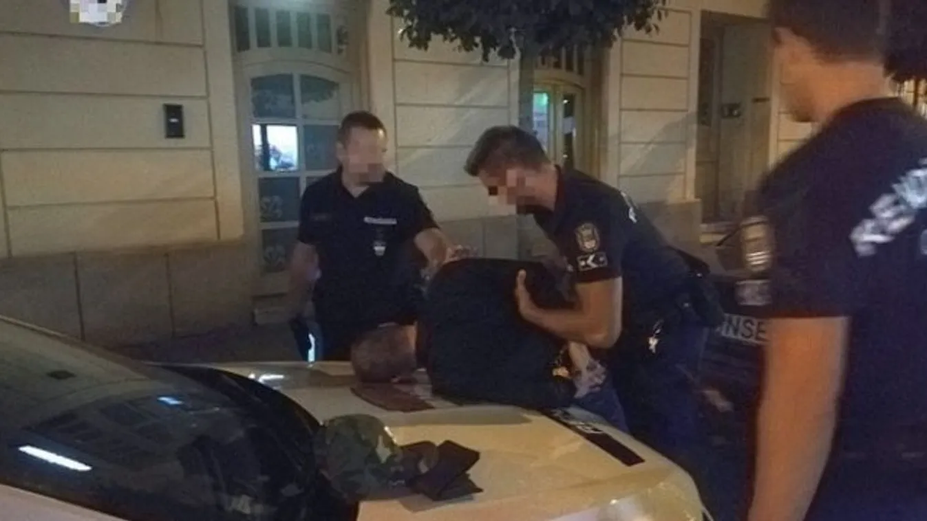 Igazoltatáskor derült ki, hogy körözik és drogozott - elfogták a rendőrök a 39 éves férfit Győrben - fotók