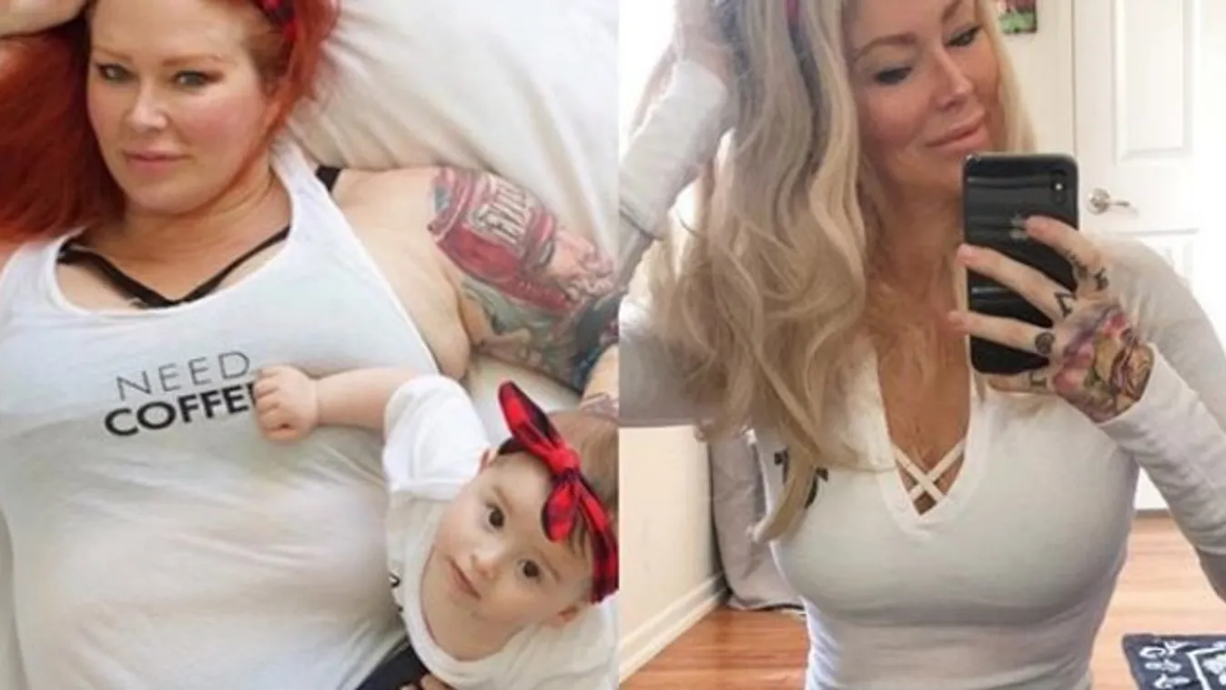 

Jenna Jameson egykori pornókirálynő elég nagyot fogyott