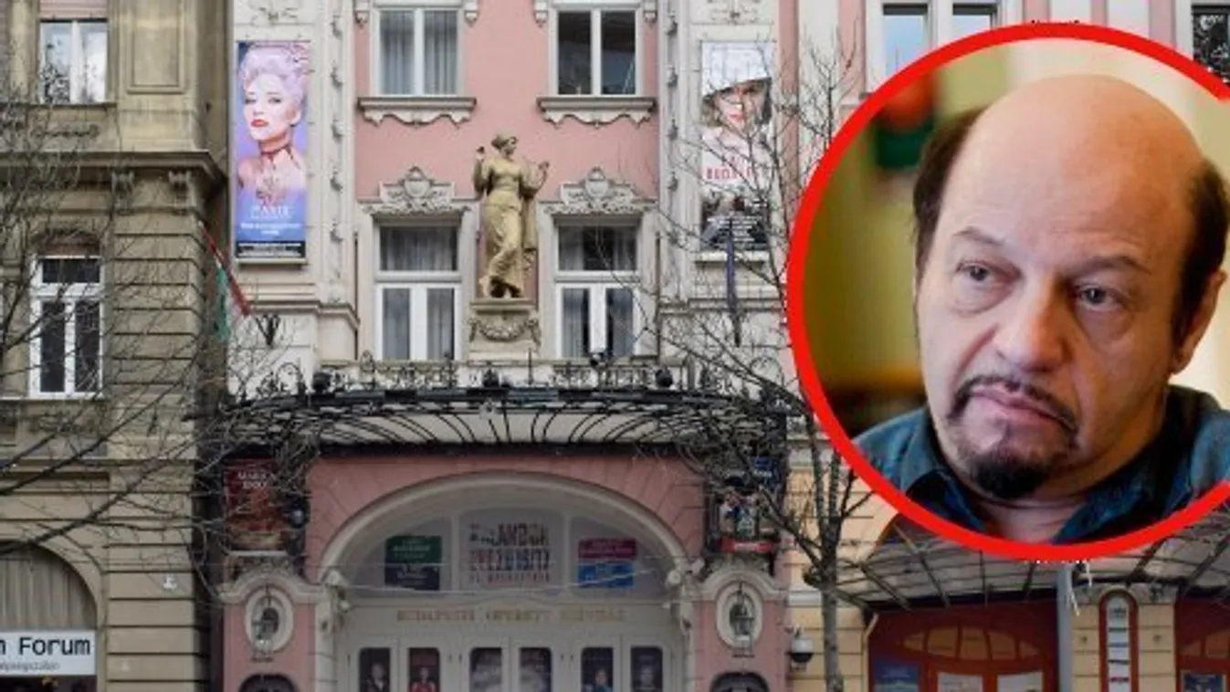 Kero darabjai miatt tüntetnek a Budapesti Operettszínház előtt