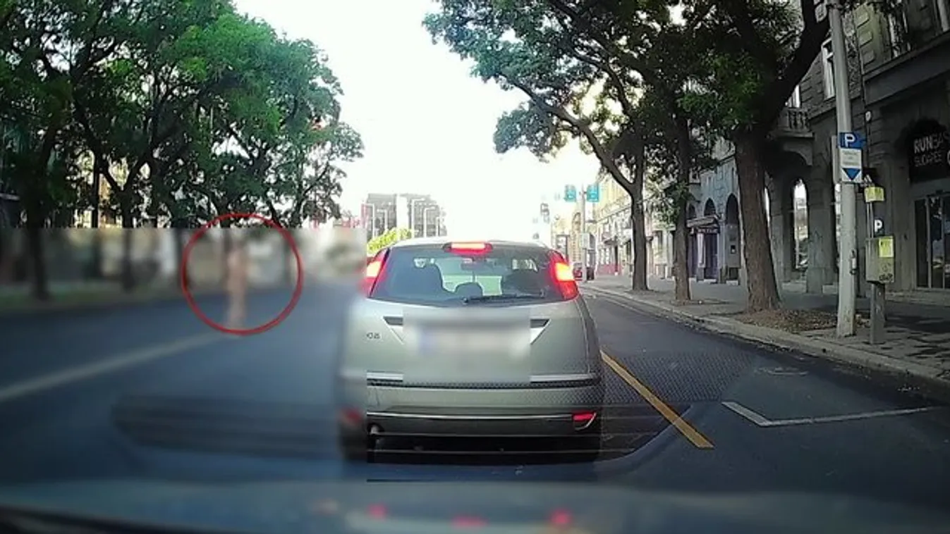 Csak erős idegzetűeknek: videón, ahogy elgázolnak egy gyalogost a Váci úton
