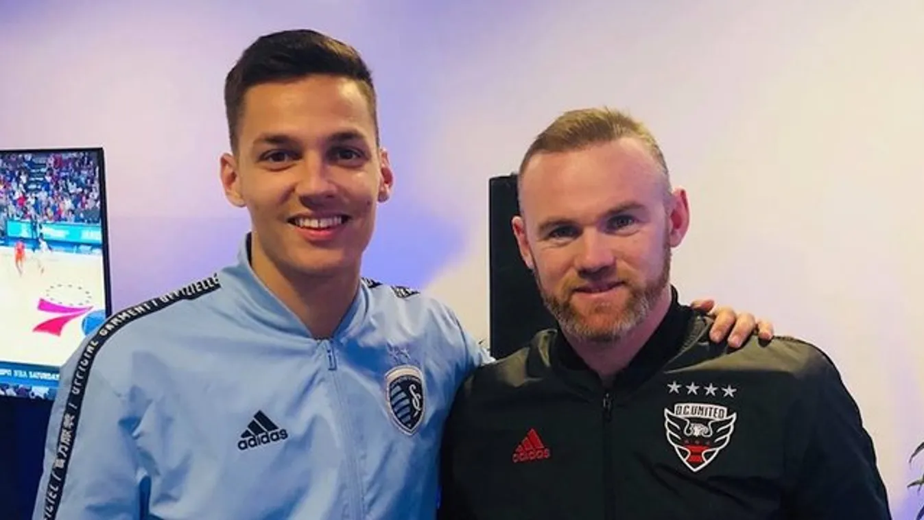 Találkozott Wayne Rooney-val Sallói Dani