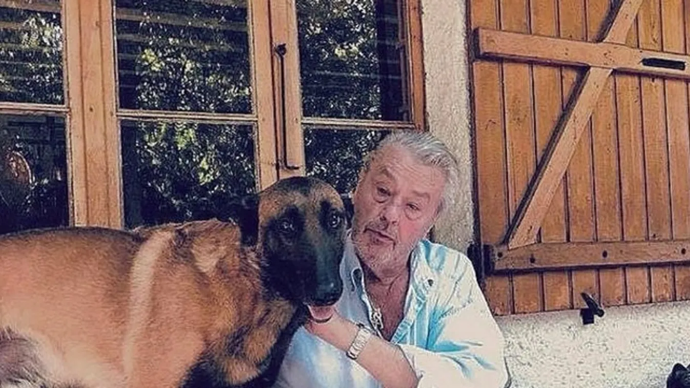 Remeteként él Alain Delon