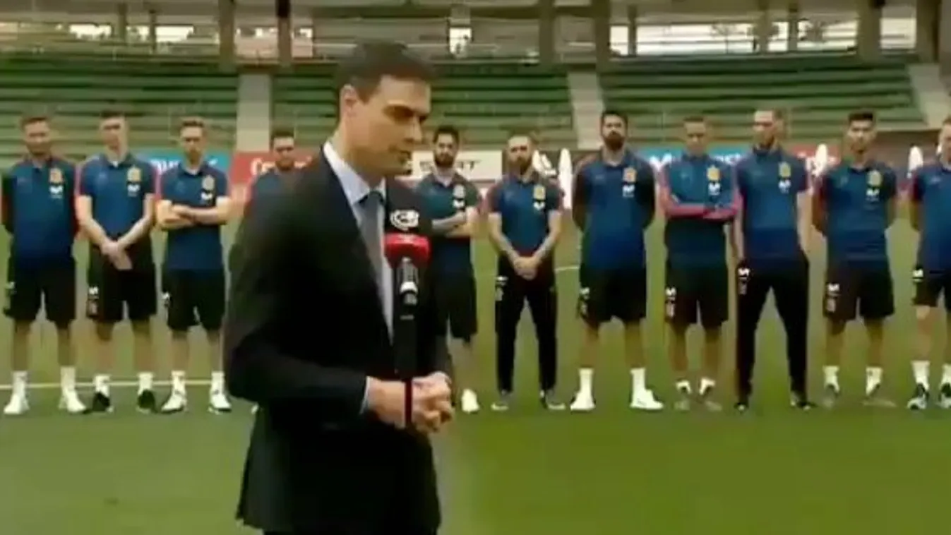 Látványosan tett miniszterelnökére a spanyol válogatott kapusa - videó