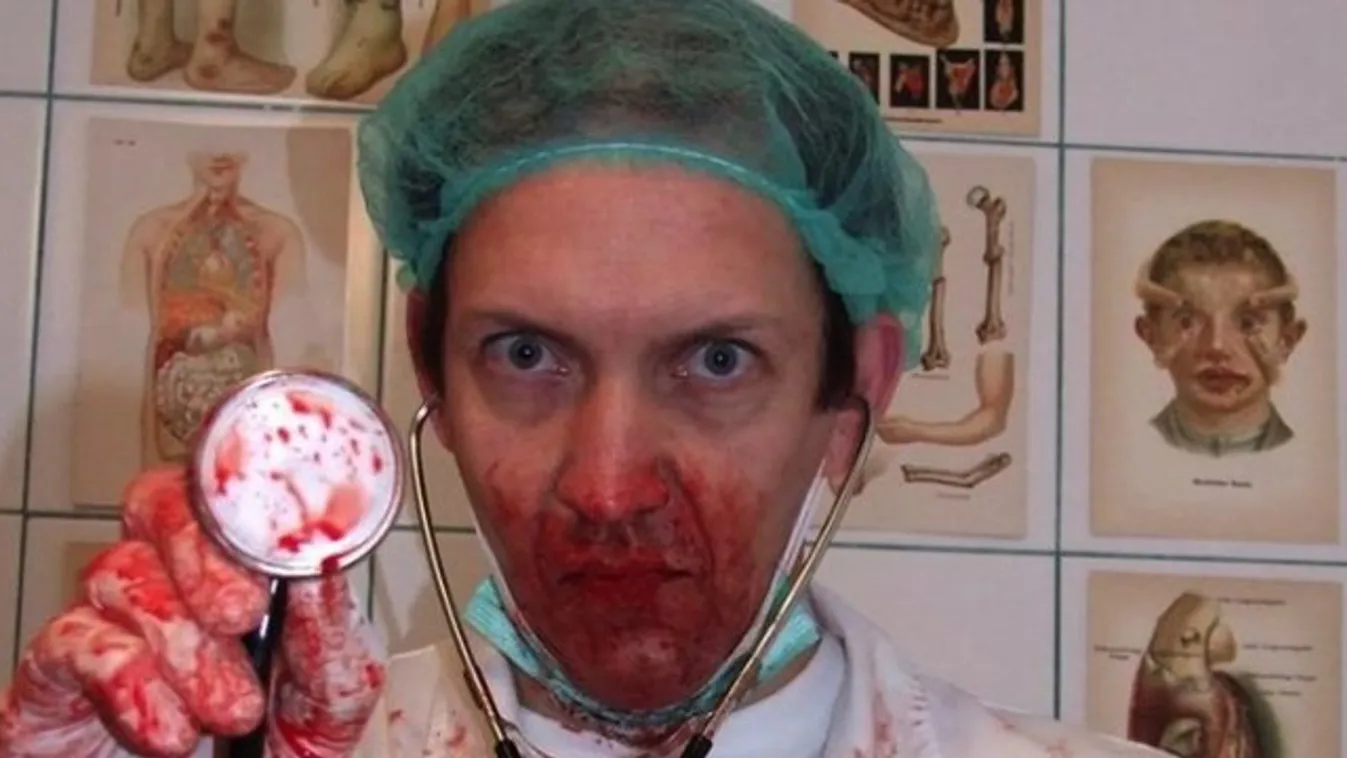 Horrormánia: Szabolcs kannából csinált Hannibal Lecter-maszkot – képek